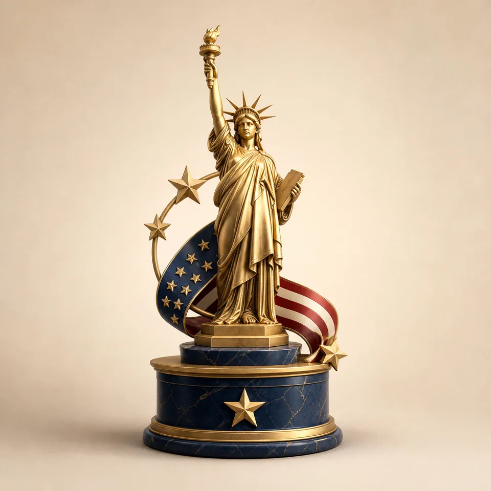 Amerikas Savienotās Valstis 3D diorama